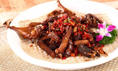 义乌食为先手撕鸭培训-义乌食为先手撕鸡培训