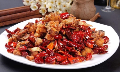 杭州食为先干煸辣子鸡培训